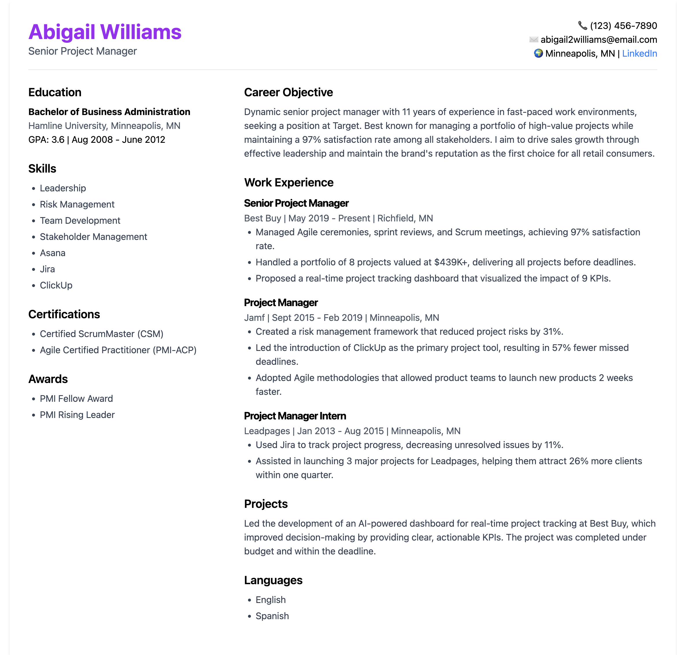 Resume11