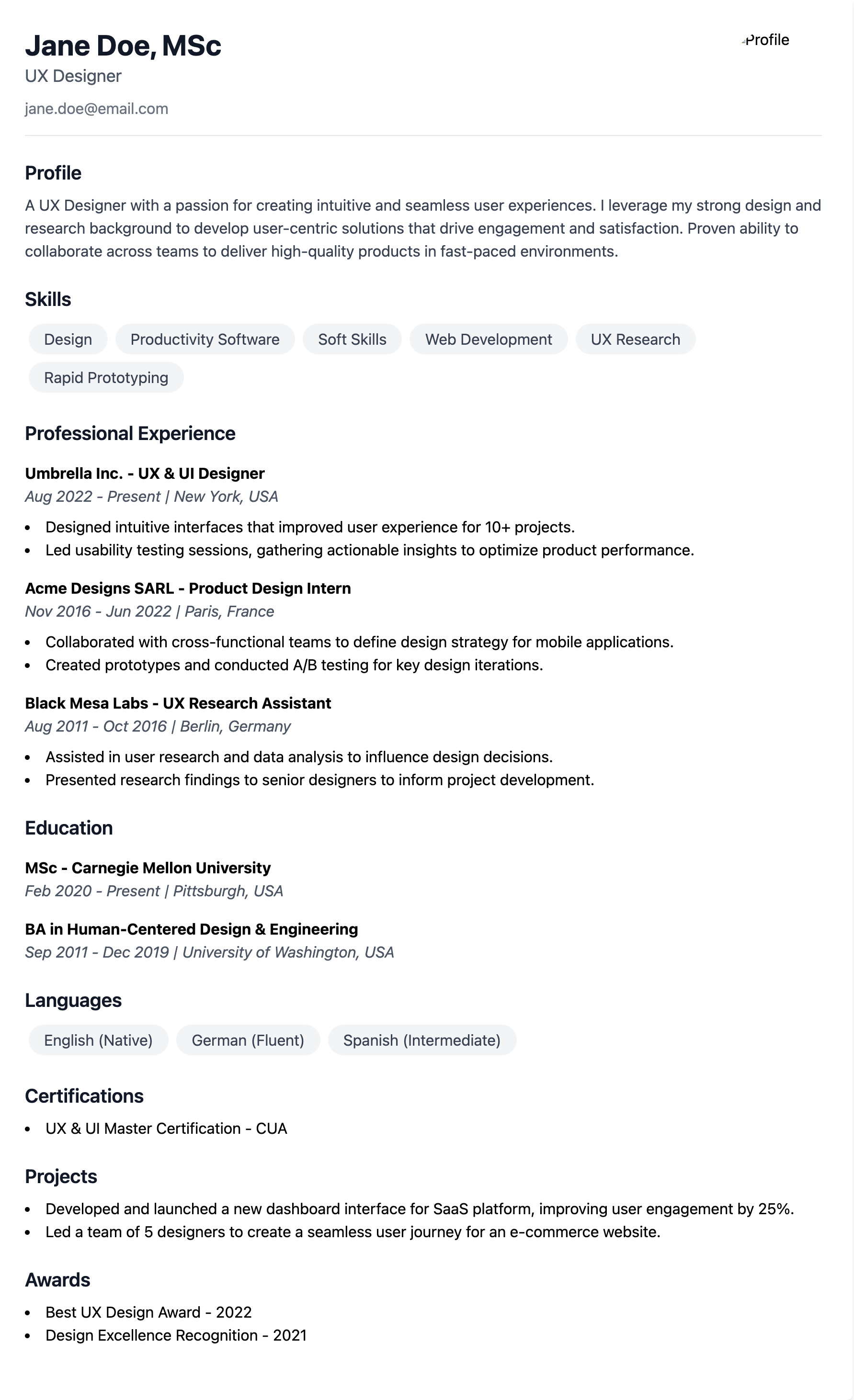 Resume5